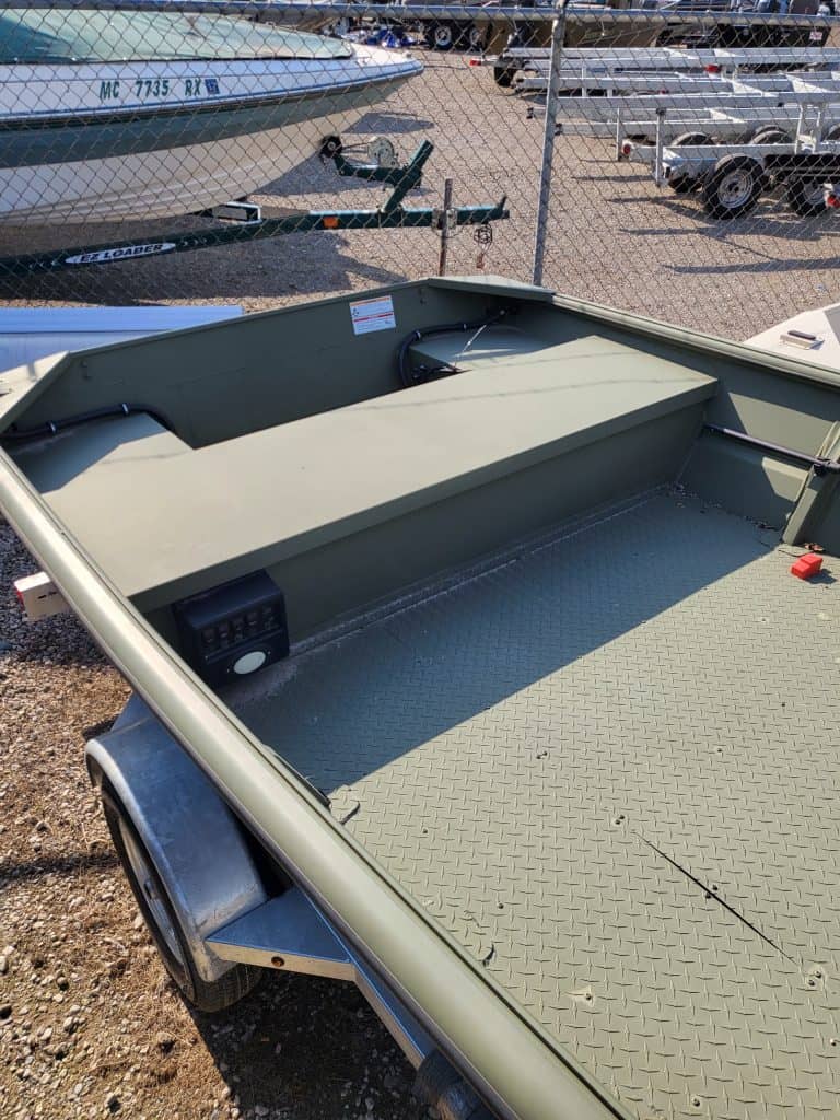 Boat trailer for watercraft, ideal for boat transportation, at Camp & Cruise.