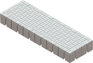 High-quality sport center tiles for gyms and recreational facilities.
