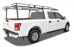 Roof rack for Ford pickup truck, perfect for sports gear and transport accessories.